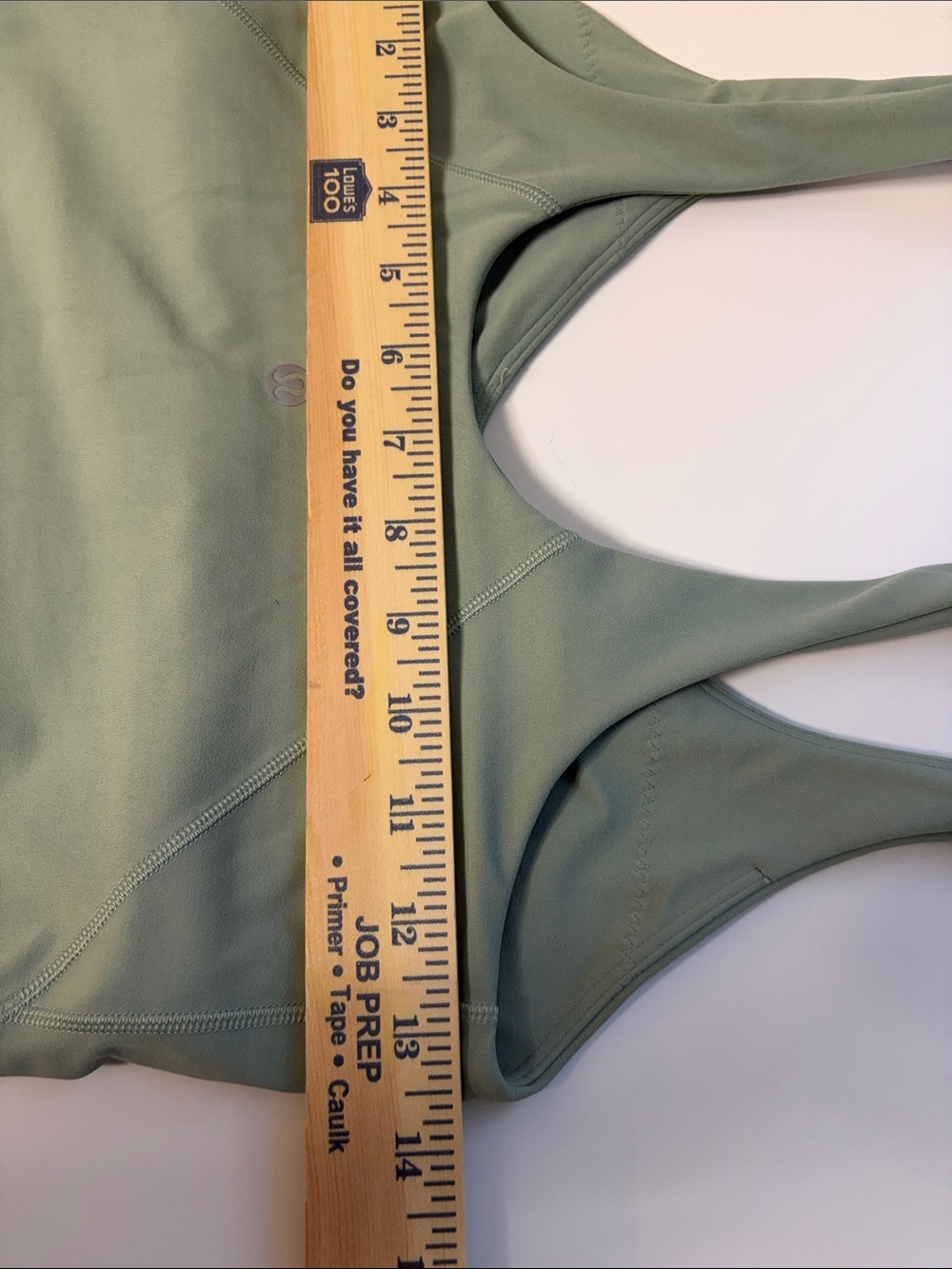 Lululemon Align Cropped Tank Top - Green Sage / Mint - Size 6 - Picture 8 of 10